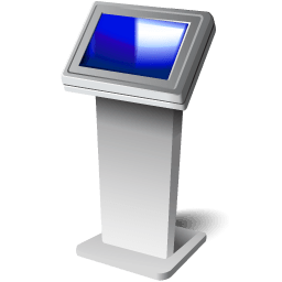 Touch Screen Kiosk Sticker