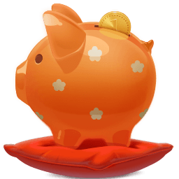 Piggy Bank Sticker