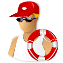 Lifeguard Sticker