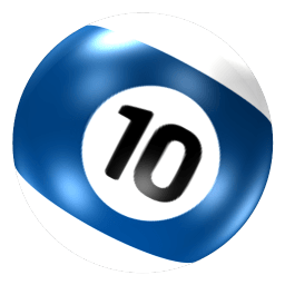 Ball 10 Sticker