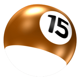 Ball 15 Sticker