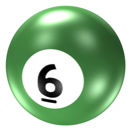 Ball 6 Sticker