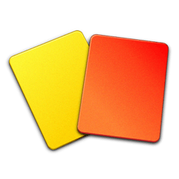 Referee Cards Sticker