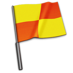 Referee Flag Sticker