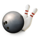 Bowling Sticker