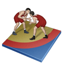 Wrestling Freestyle Sticker