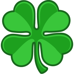 Shamrock Lucky Sticker