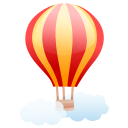 Air Balloon Sticker