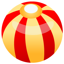 Beach Ball Sticker