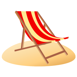 Beach Chair Sticker