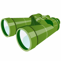 Binoculars Sticker