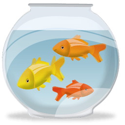 Fish Bowl Sticker