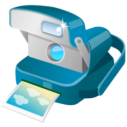 Polaroid Camera Sticker