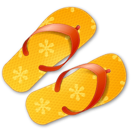 Flip Flops Sticker