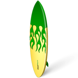 Surfboard Sticker