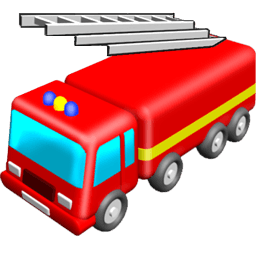 Fire Engine Sticker