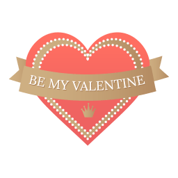 Be My Valentine Sticker