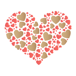 Hearts Sticker