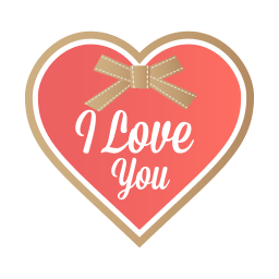 I Love You Sticker