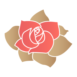 Rose Flower Sticker