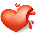 Heart Blood Sticker