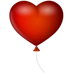 Heart Ballon Sticker