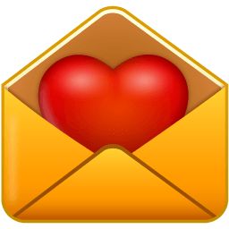 Email Love Sticker